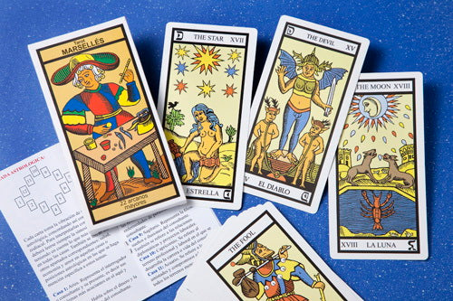 TAROT MARSELLÉS - 22 ARCANOS MAYORES (11 CM)